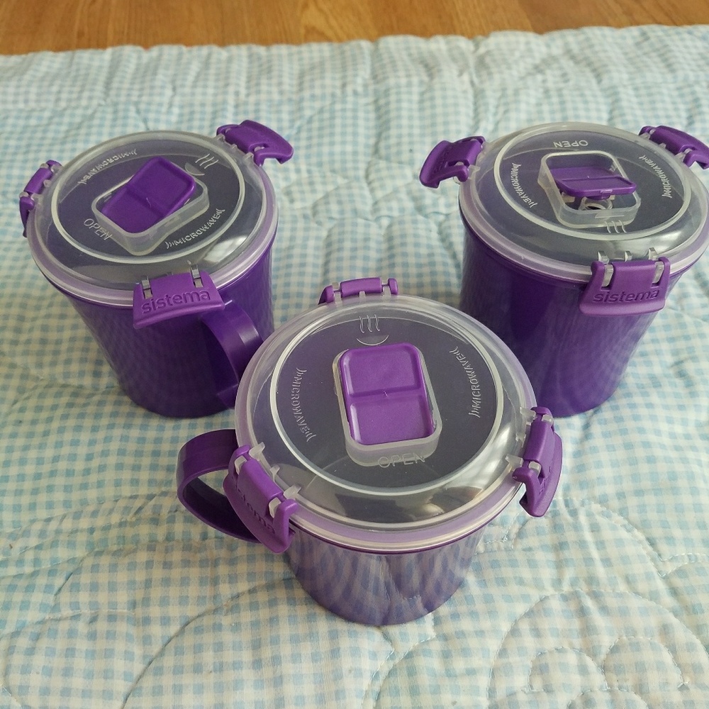 Sistema, 22 oz, soup mugs